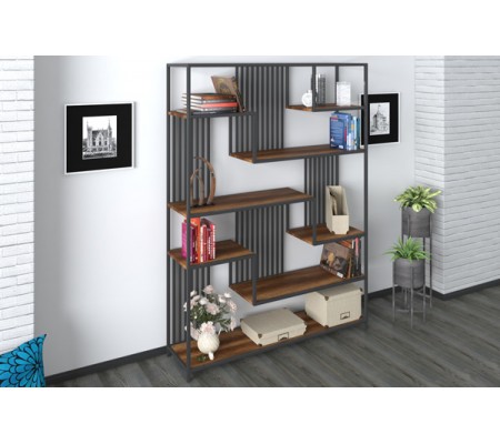 Çizgi Dekoratif Endüstriyel Raf